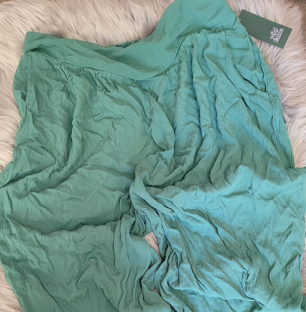 Wild Fable Green harem pants